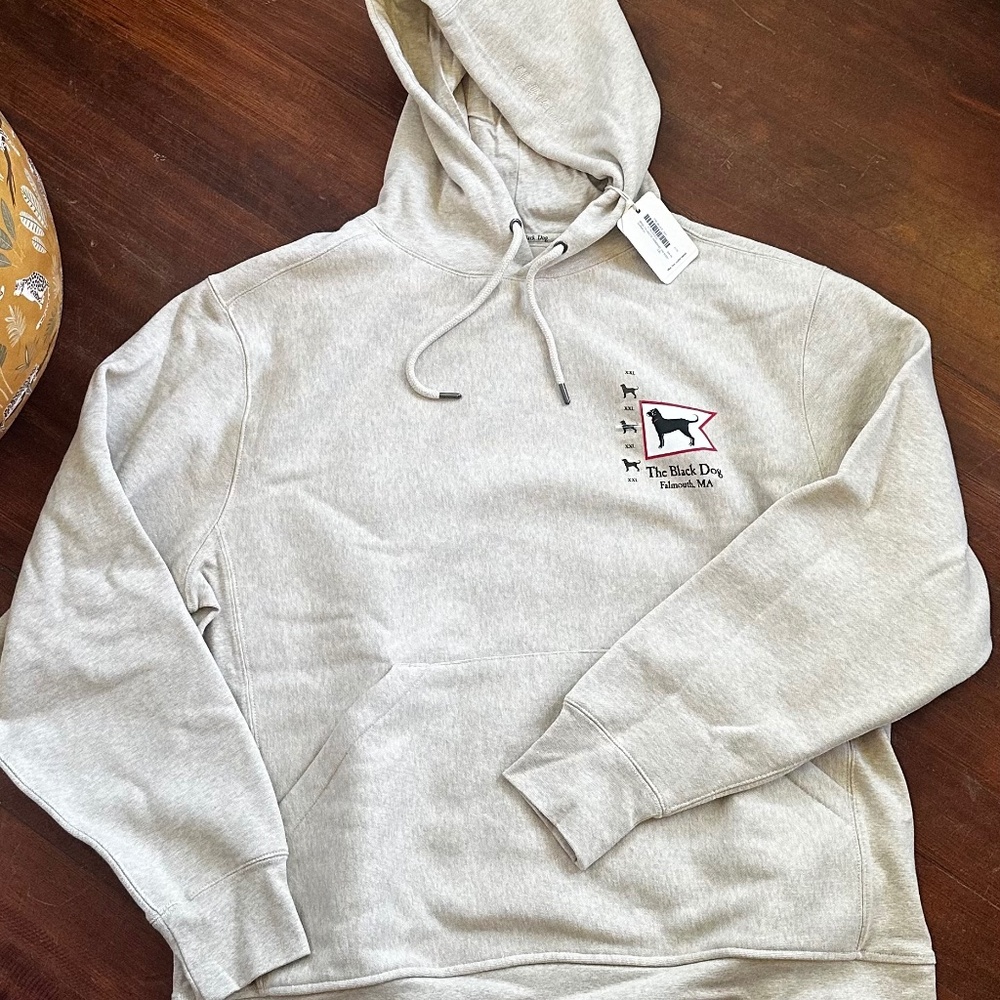 Black dog sweatshirt